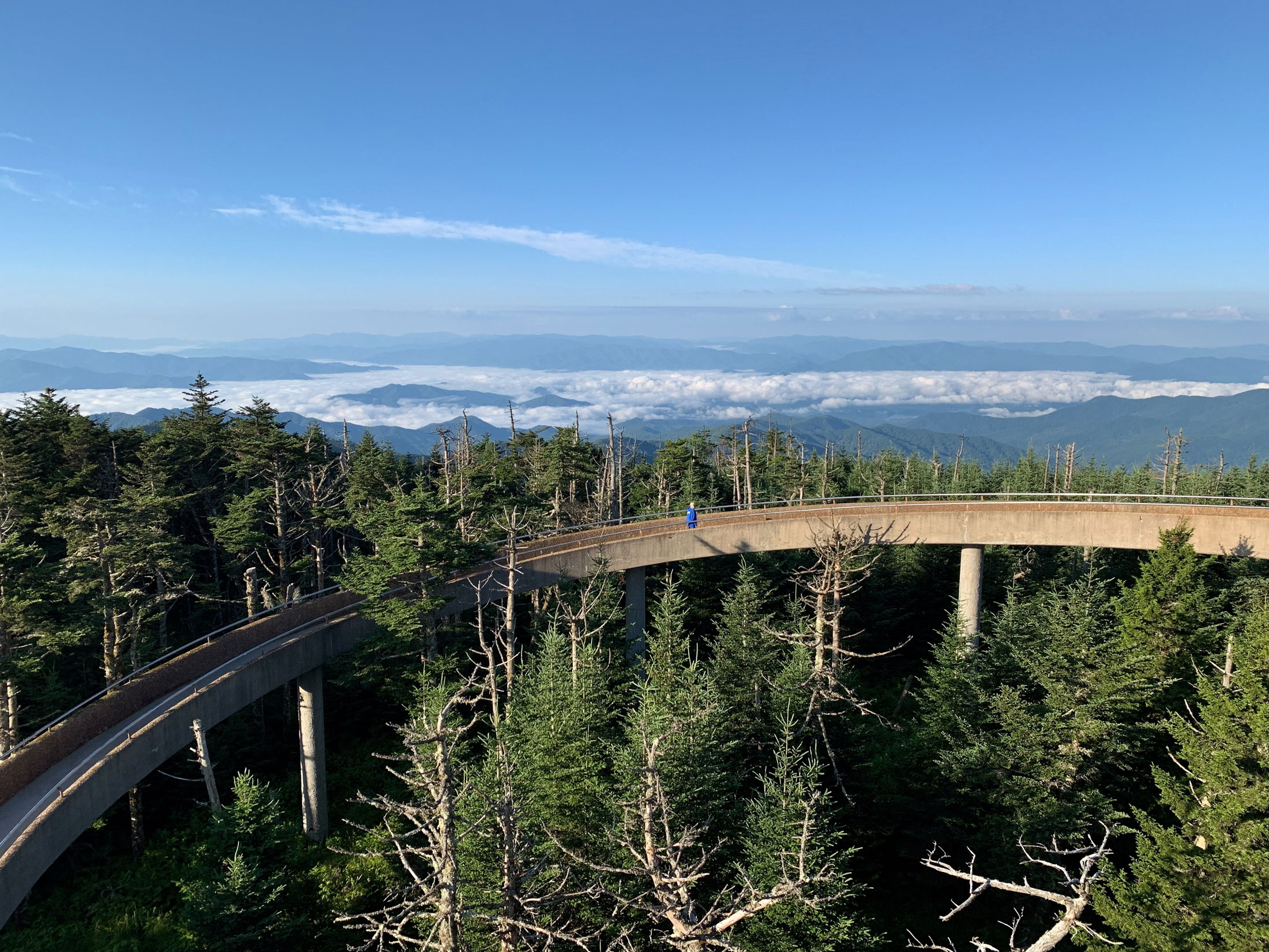 Clingmans Dome ramp