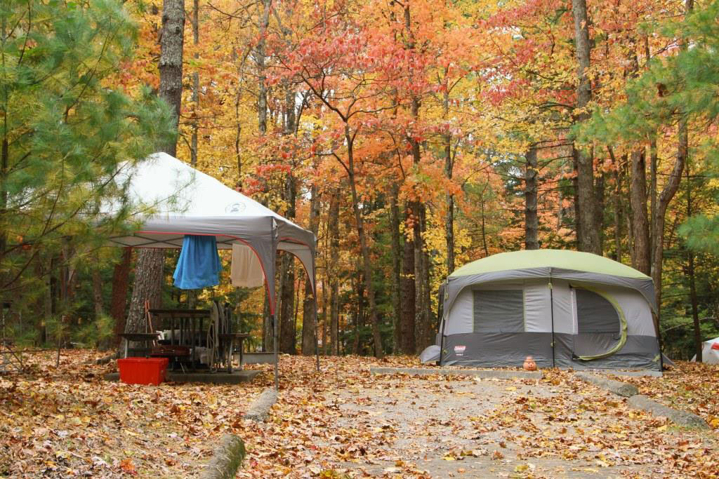 Though modern gadgetries could be found throughout, Railsback likened the Cades Cove campground to a neighborhood from half a century ago. Provided by NPS.