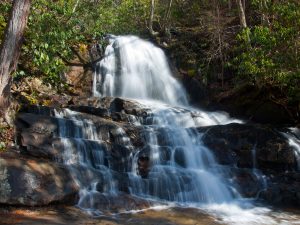 Some of the funds from Park It Forward will be used to build 50 new parking spaces at Laurel Falls Trailhead, which provides access to one of the park’s most popular trails. Photo provided by Smokies Life.